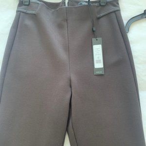 BCBGMAXAZRIA 	 Women's Legging with Ankle Slit Coffee Bean M